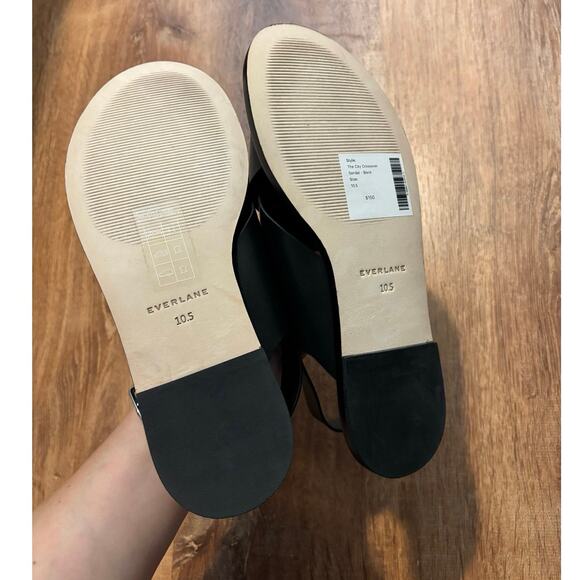 NEW Everlane The City Crossover Sandal In Black Size 10.5 - Picture 9 of 9